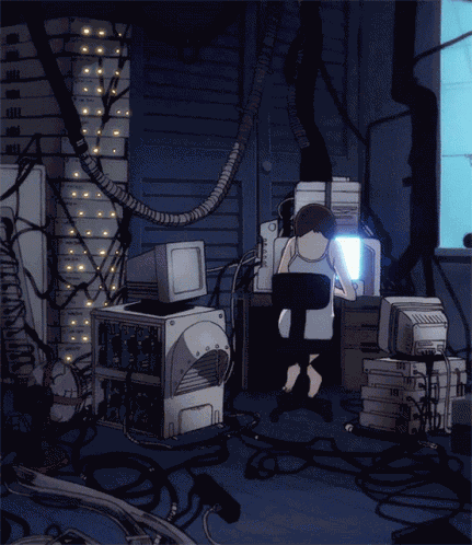 Lain Keyboard GIF