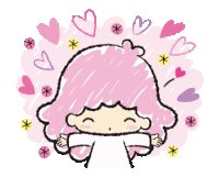 Lala Little Twin Stars Sticker