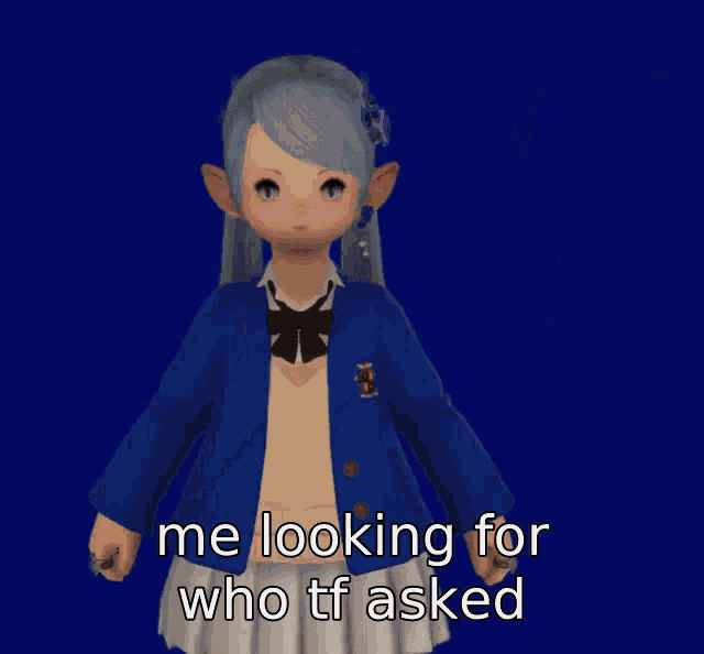 Lalafell Who Asked GIF