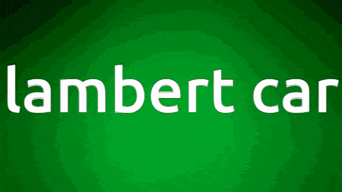 Lambert Car GIF