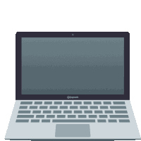 Laptop Computer Objects Sticker