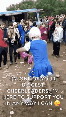 Larrain Cheerleader GIF