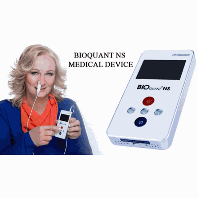 Laser Blood Irradiation Medical Device GIF