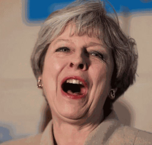 Laugh Hard Theresa GIF