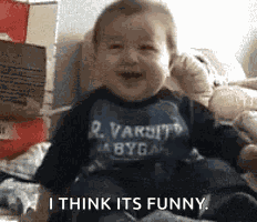 Laughing Baby GIF