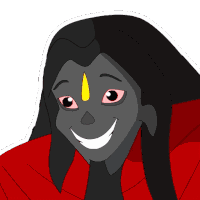 Laughing Kirmada Sticker