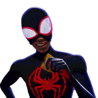 Laughing Miles Morales Sticker