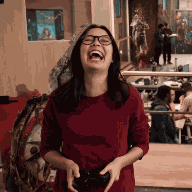 Laughing Poppy GIF
