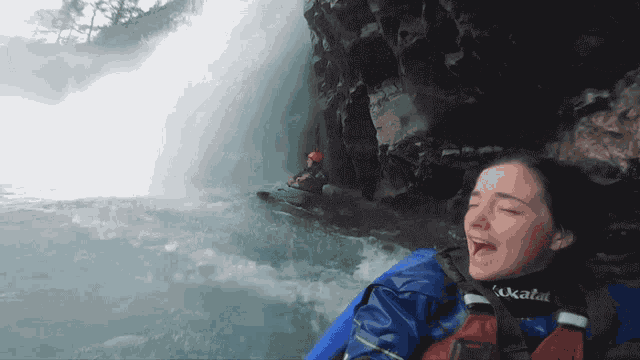 Laughing Red Bull GIF