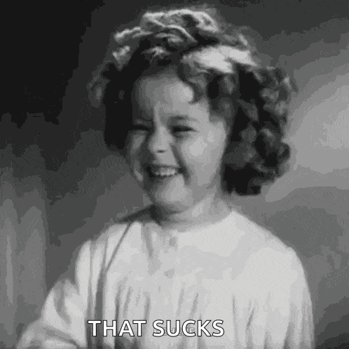 Laughing Shirley Temple GIF