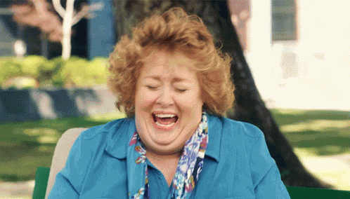 Laughing Tracy Weisert GIF