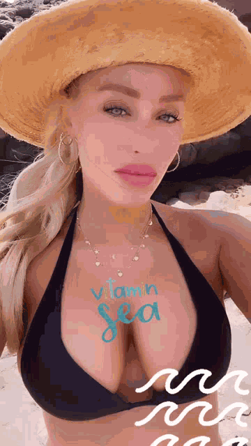 Laura Gadea Bikini GIF