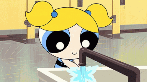 Lavando Las Manos Burbuja GIF