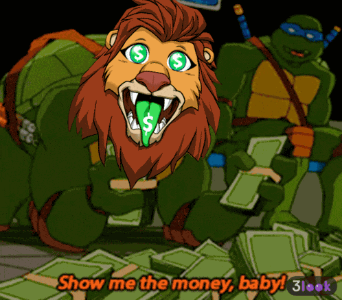 Lazy Lions Lazymoney GIF