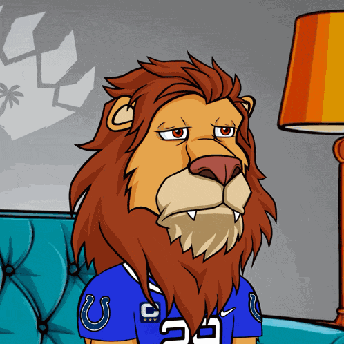 Lazy Lions Super Bowl Party GIF