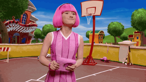 Lazytown Stephanie Splitz GIF