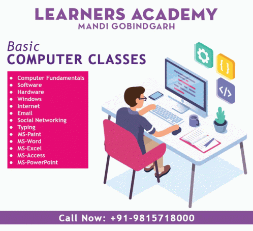 Learners Academy Computer Classes GIF