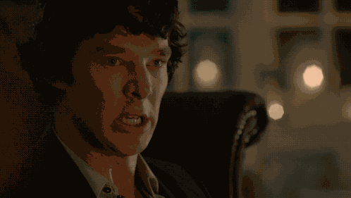 Leave Me Alone Sherlock GIF