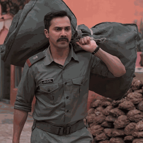 Leaving With A Bag Major Hoshiar Singh Dahiya GIF