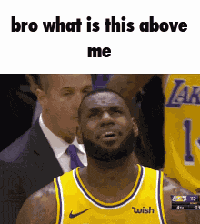 Lebron James Confused GIF