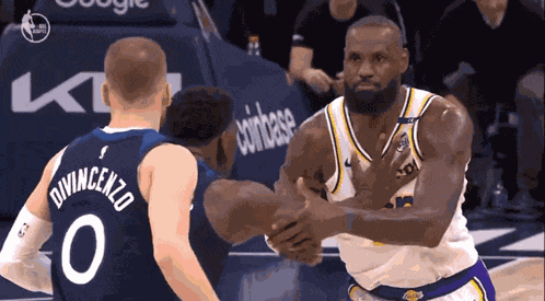Lebron James Lebron James Anthony Edwards GIF