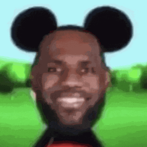 Lebron James Mickey Mouse Meme