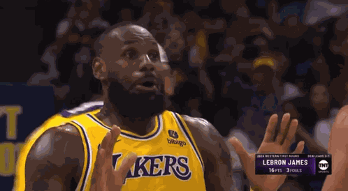 Lebron James Scared GIF