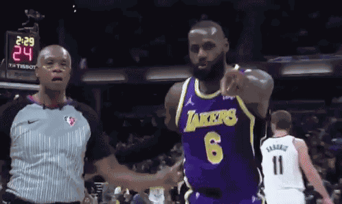 Lebron Point GIF