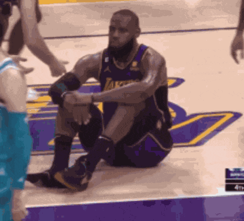 Lebron Sad GIF