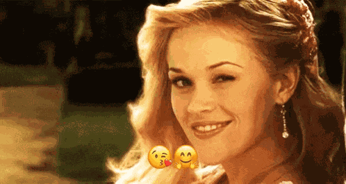 Legally Blonde Wink GIF