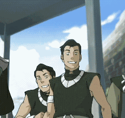 Legend Of Korra Wing And Wei GIF