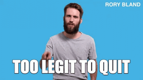 Legit Too Legit To Quit GIF