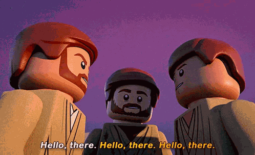 Lego Hello There GIF