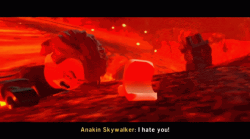 Lego Star Wars Anakin Skywalker GIF