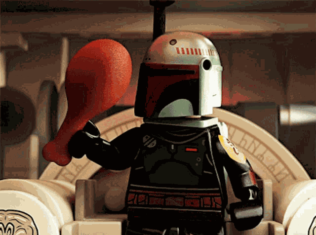 Lego Star Wars Boba Fett GIF