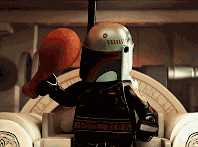 Lego Star Wars Boba Fett GIF