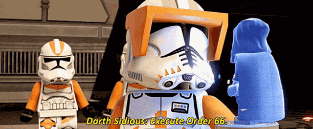 Lego Star Wars Commander Cody GIF