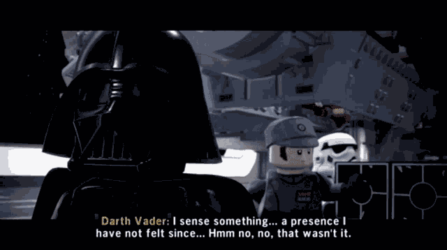 Lego Star Wars Darth Vader GIF