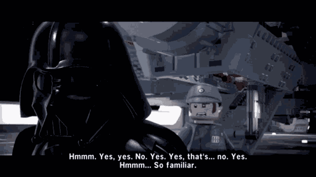 Lego Star Wars Darth Vader GIF