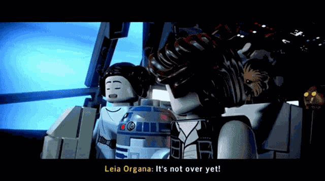 Lego Star Wars Leia Organa GIF