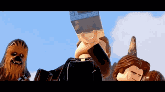 Lego Star Wars Luke Skywalker GIF