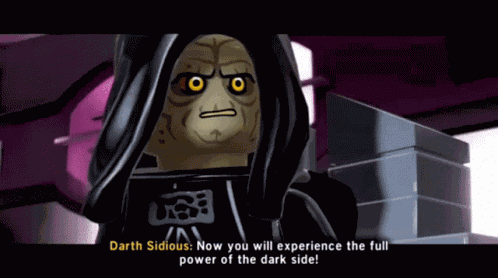 Lego Star Wars Palpatine GIF