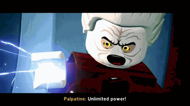 Lego Star Wars Palpatine GIF