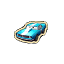 Lenny Cars Video Game Sticker
