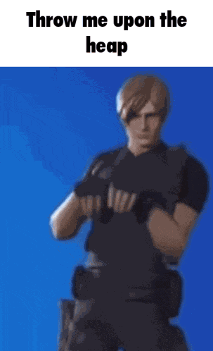 Leon Kennedy Resident Evil GIF