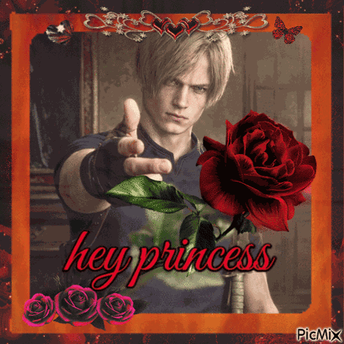 Leon Kennedy Sparkle GIF