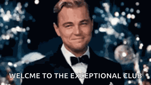 Leonardo Di Caprio Cheers GIF