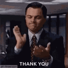 Leonardo Di Caprio Clapping GIF
