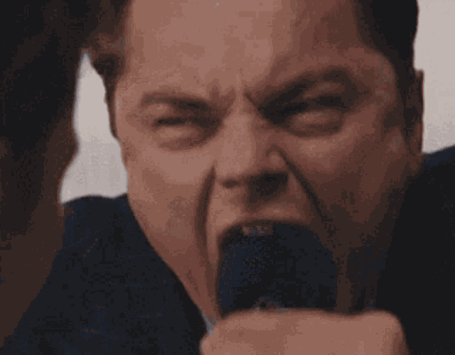 Leonardo Di Caprio Wolf Of Wall Street GIF