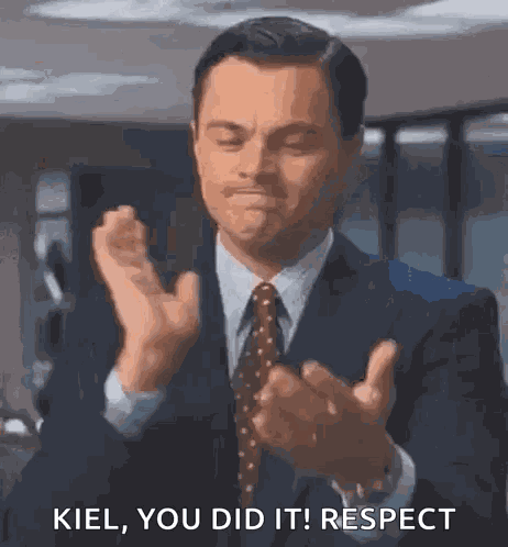 Leonardo Dicaprio Clapping GIF